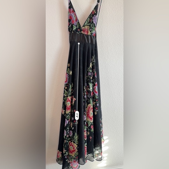 🌸 Tricia Fix Boho Bloom Maxi Gown – Preloved Charm, 🌸 Size Large - Picture 14 of 16